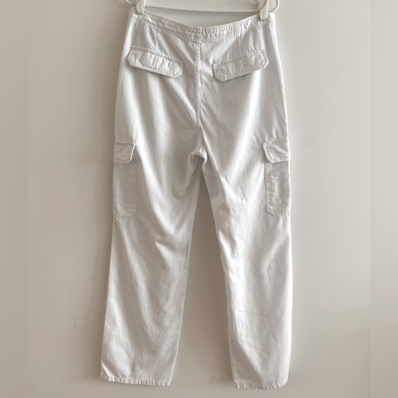NWT Zara Wide Leg Cargo Pant, Size 10 - Picture 7 of 11